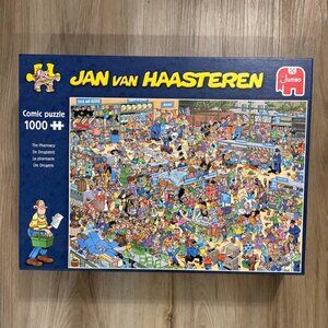 Jan Van Haasteren 1000 pc Comic Puzzle “The Pharmacy” - Jumbo